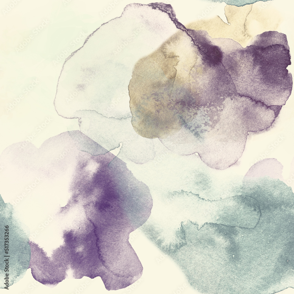 Aufkleber modern abstract backgrounds with organic elements and dynamic shapes.compositions of colored spots.