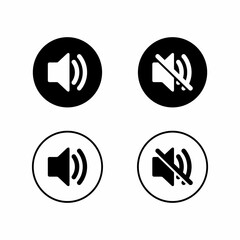 Isolated Sound Icon On White Background. Used For Voice Business.