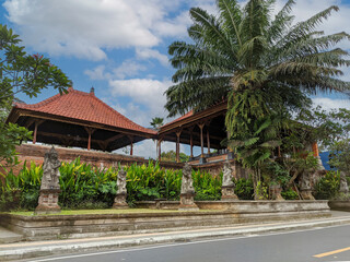 Ubud Royal Palace is located at center of Ubud City and a part of palace opens to public. There are many statue and engravings.
