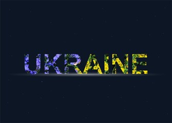Ukraine. Color illustration. Summer. Graphics