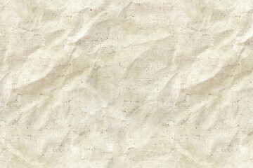 Newspaper crumpled paper grunge vintage old aged texture background