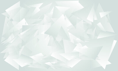 abstract background in white and gray with triangles. vector illustration