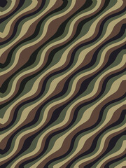 Abstract and contemporary digital art camouflage design