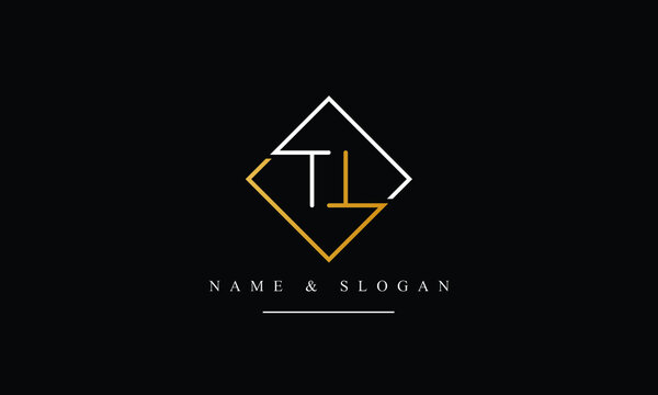 TT, T abstract letters logo monogram
