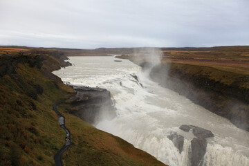 Gullfoss - the waterfall in Iceland