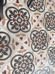 seamless pattern with flowers