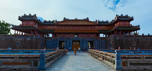 Fototapeten gate to the forbidden city of Hue imperial - Vietnam © Dinh Nguyen