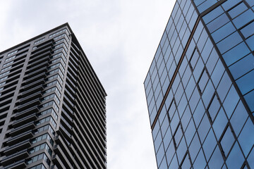 modern office buildings