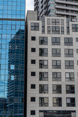 modern office building in the city