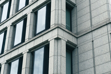 windows of a building