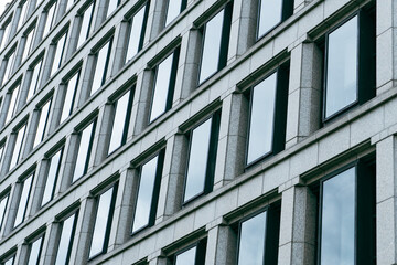 windows of a building