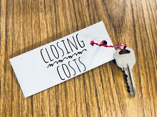 note with key - closing costs