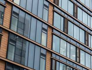 windows of a building