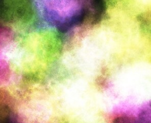 Realistic Space Background with Nebula Star Clouds.