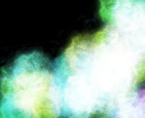 Realistic Space Background with Nebula Star Clouds.