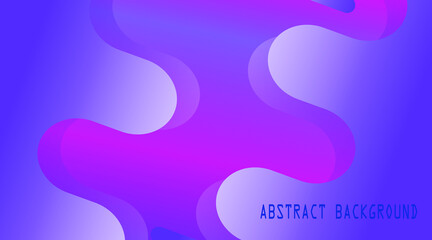 Abstract purple liquid wave background.