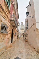 Obraz premium Narrow streets of the Italian city of Locorotondo