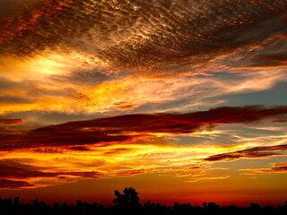 Obraz premium sunset in the sky