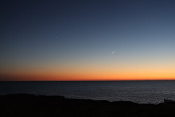 Obraz premium sunset on the island