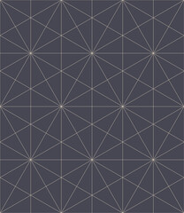 Golden Ratio Grid Proportion Outline Seamless Pattern Vector Abstract Background. Millimeter Graph Plotting Tech Structure Subtle Texture Repetitive Pale Grey Wallpaper. Line Art Graphic Illustration