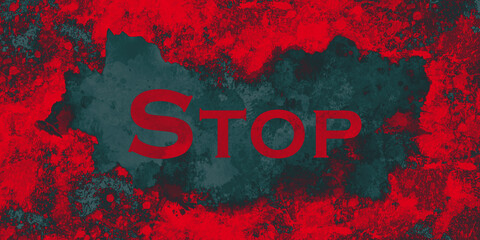Napis Stop