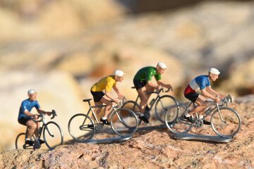 Cyclisme cycliste vélo champion France maillot  - obrazy, fototapety, plakaty