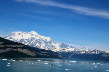 Mount Saint Elias in Alaska, the fourth highest mountain in North America 