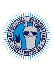 Stempel No Drama Llama 
