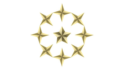 Star symbol vector ,isolated on white background , illustration EPS 10