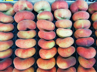 fruits in mediteranean kiosk in summer seasons