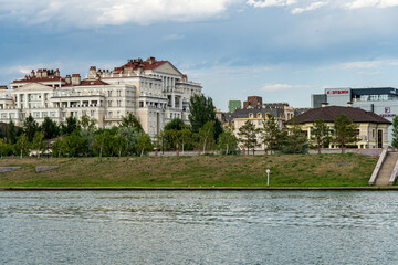 Fototapeta na wymiar view of the palace of arts