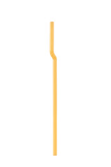 Plastic straw on a white background.