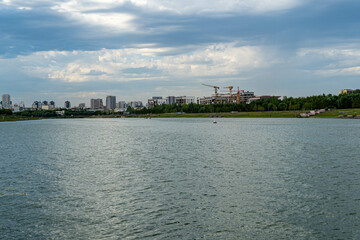Fototapeta premium Embankment in Astana