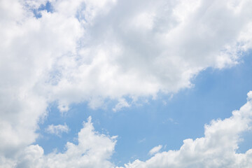 blue sky with clouds