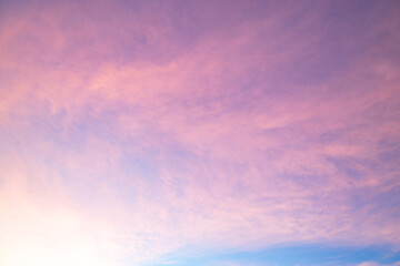 blue sky with clouds