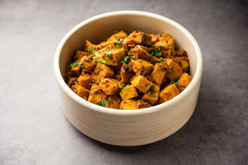 Indian style Suran sabzi or Jimikand sabji also known as Elephant Foot Yam or Ole stir fried recipe