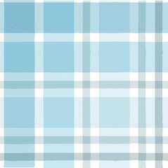 Blue Gingham seamless pattern. plaid watercolor stripes, tartan texture for spring picnic table cloth, shirts, clothes. vector checkered summer paint