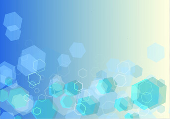 abstract blue background with bubbles medicine bacteria