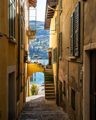 Charming fishing village Isola dei Pescatori at Maggiore Lake, Stresa, Italy