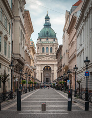 Incredible walk to St. Stephen's Basilica in Budapest