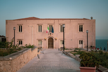 particolari architettonici dell'isola di San Nicola alle tremiti