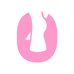 Letter O Foot Treatment Logo and Foot Surgery Logo Template Concept with Foot Care