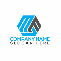MF Letter Logo Design