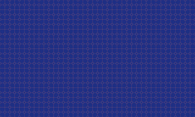 Seamless vector background geometric pattern design. Perfect for fabric textures, wrapping paper art and wallpapper illustration. This vector graphic contais a blue background and orange line grid.