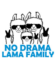 Eltern No Drama Llama  © Style-o-Mat-Design