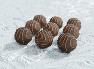 Delicious Chocolate Candy Dessert