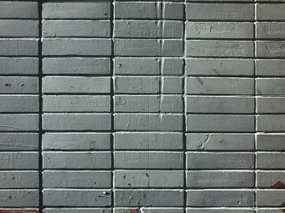 Grey square block design pattern concrete wall. Grunge texture.