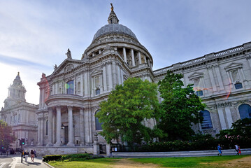 Fototapeta na wymiar St. Paul's Cathedral, London, UK.