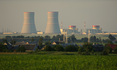 nuclear power plant built in Belarus