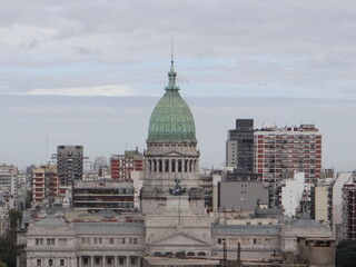 Fototapeta na wymiar Buenos Aires congress palace, Argentina, congreso de la nacion argentina